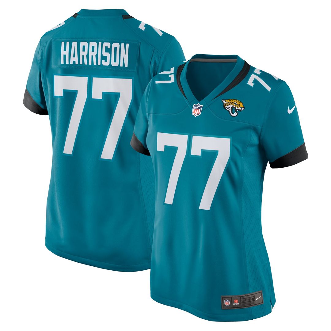 Anton Harrison Jacksonville Jaguars Women's Team Jersey - Teal