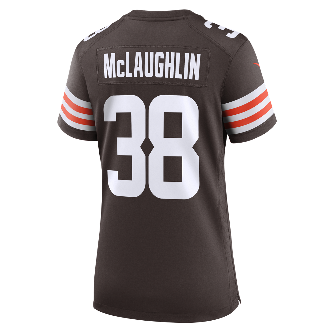 Jaleel McLaughlin Cleveland Browns Women's Team Jersey - Brown