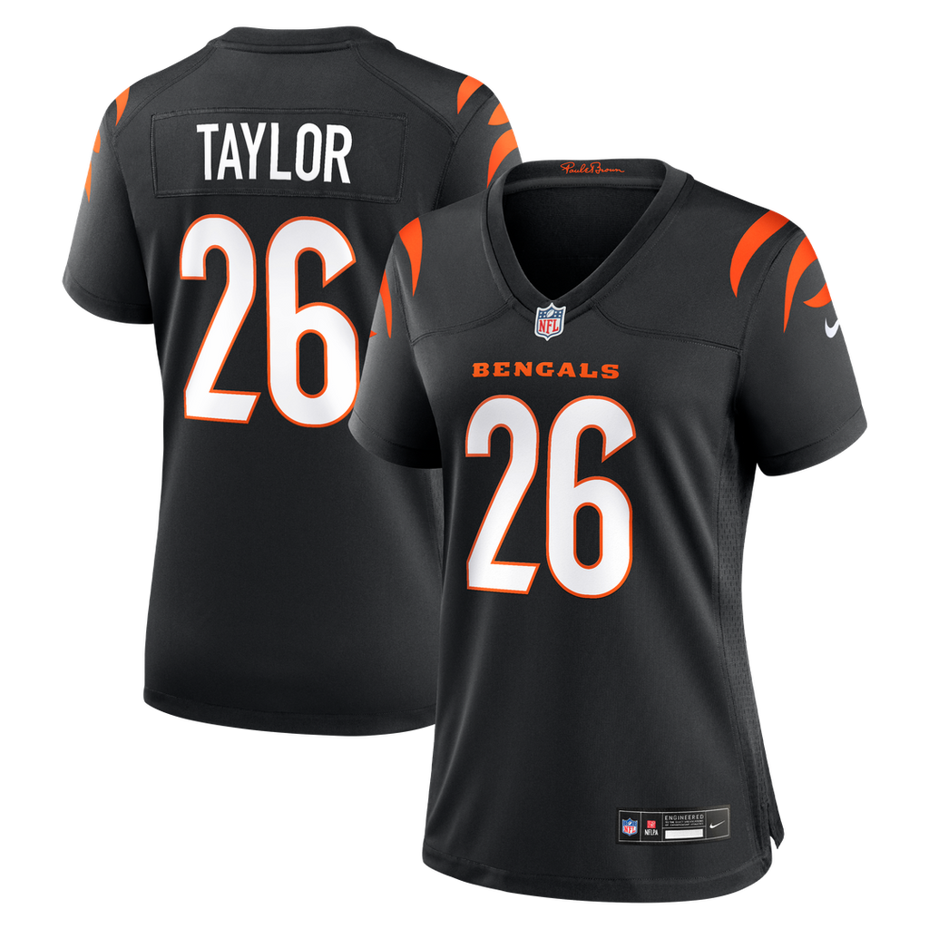 Ja'Sir Taylor Cincinnati Bengals Women's Team Jersey - Black