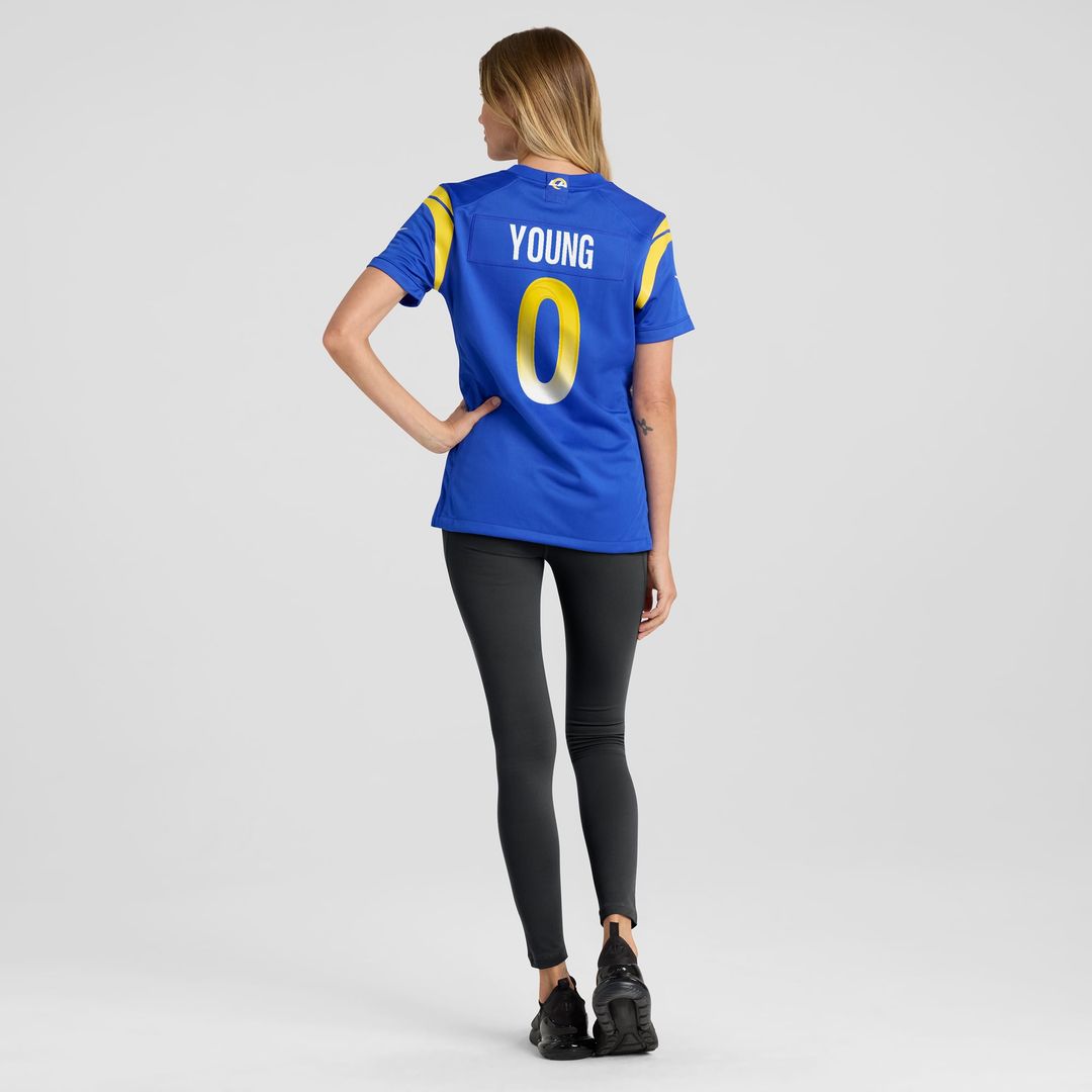 Byron Young Los Angeles Rams Women's Home Jersey - Royal
