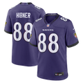 Matthew Hibner Baltimore Ravens Team Jersey - Purple