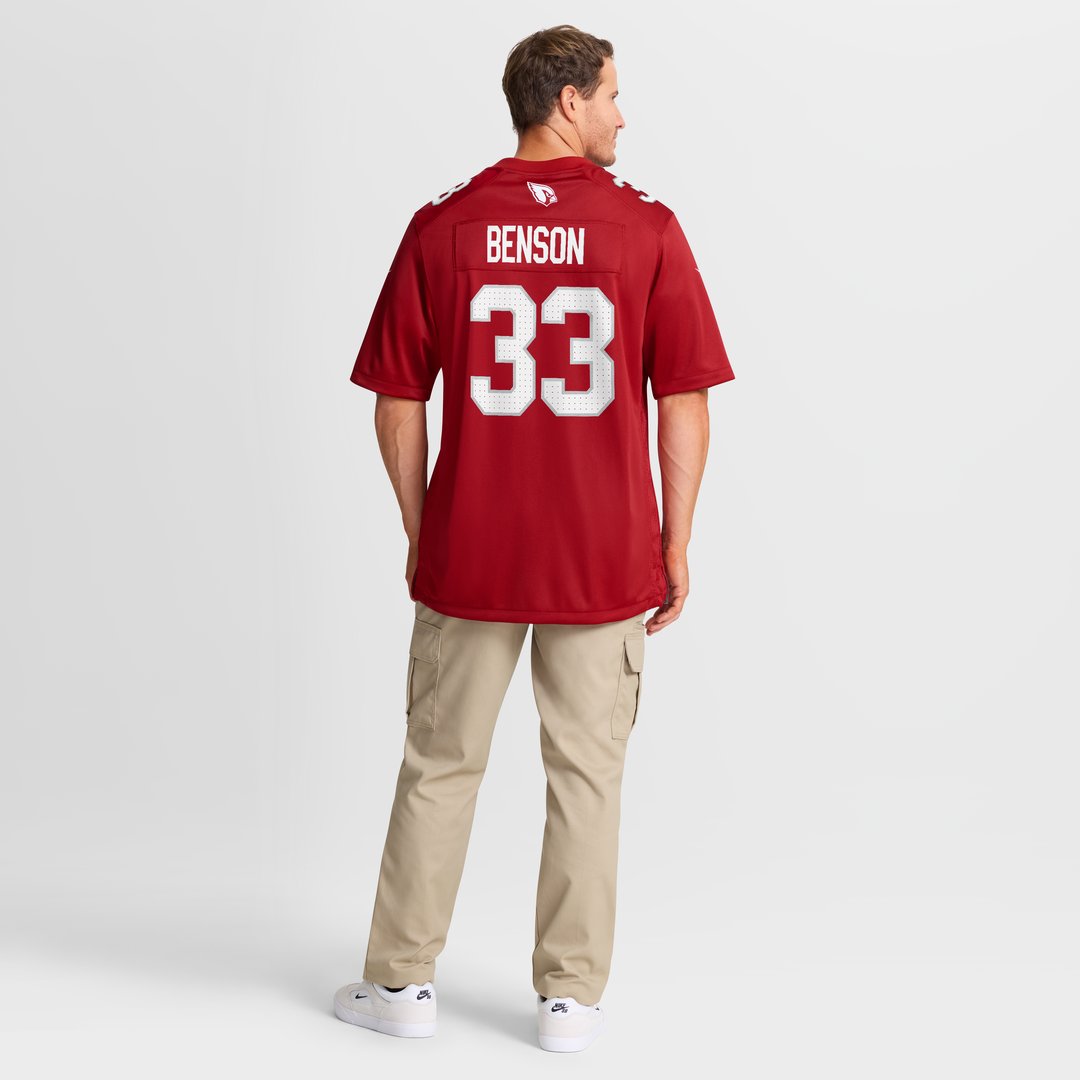 Trey Benson Arizona Cardinals Team Jersey - Cardinal