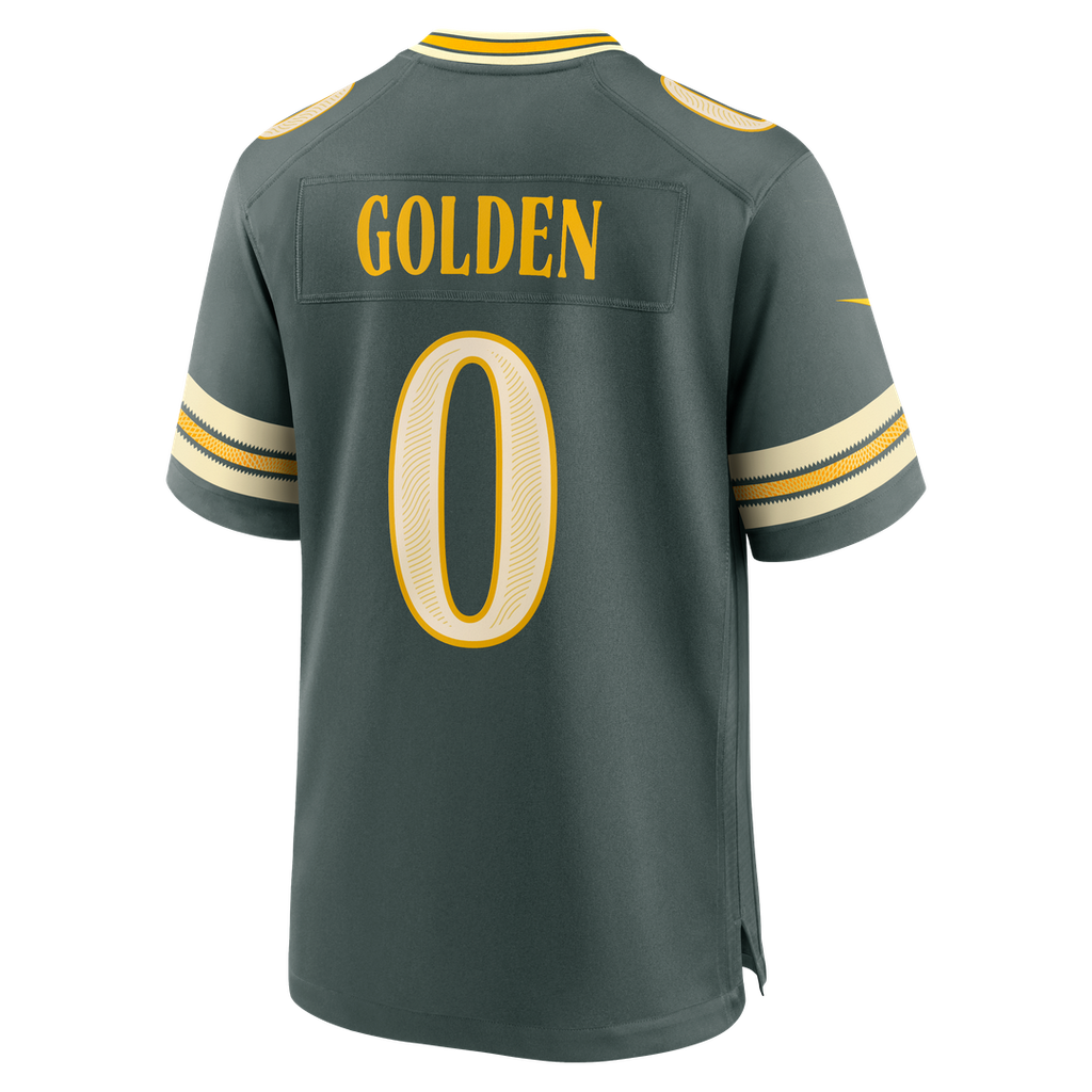 Matthew Golden Green Bay Packers 2026 Rivalries Collection Jersey - Green