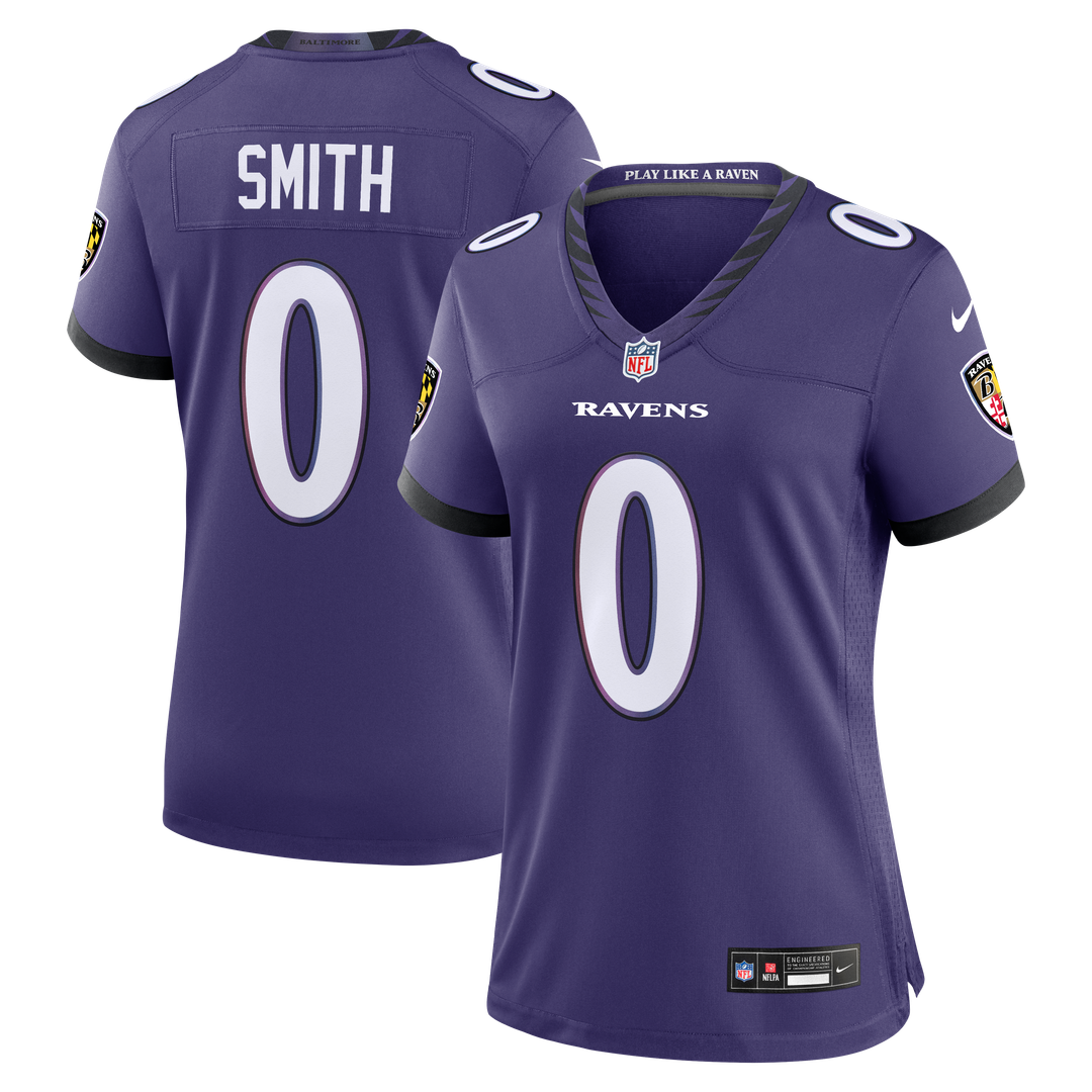 Roquan Smith Baltimore Ravens Women's Alternate Jersey - Black