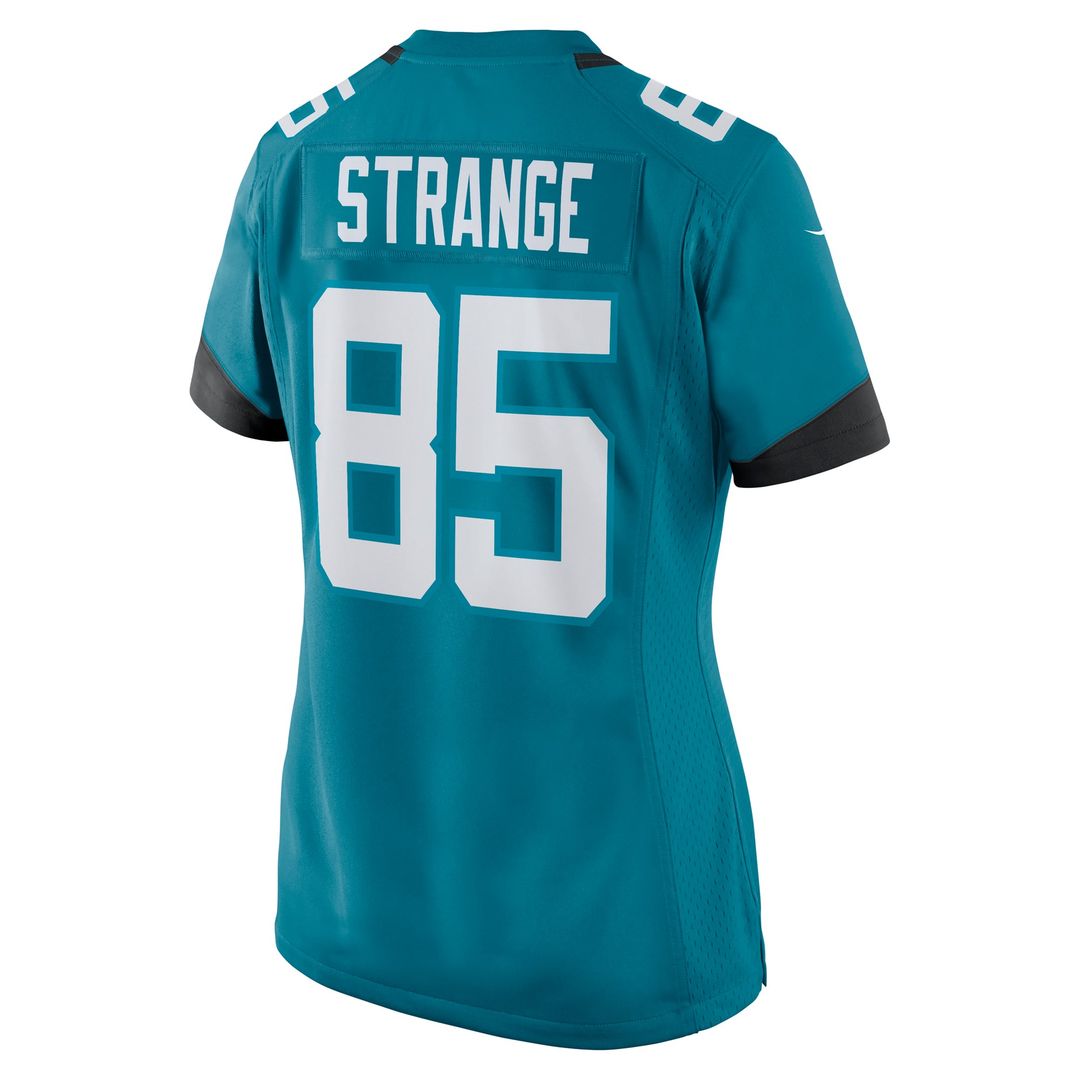 Brenton Strange Jacksonville Jaguars Women's Team Jersey - Teal