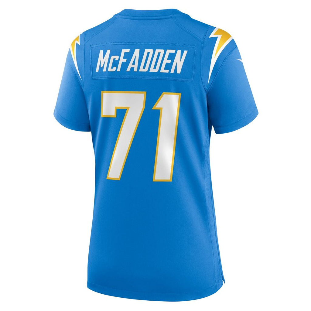 McFadden Los Angeles Chargers Women's Team Jersey - Powder Blue