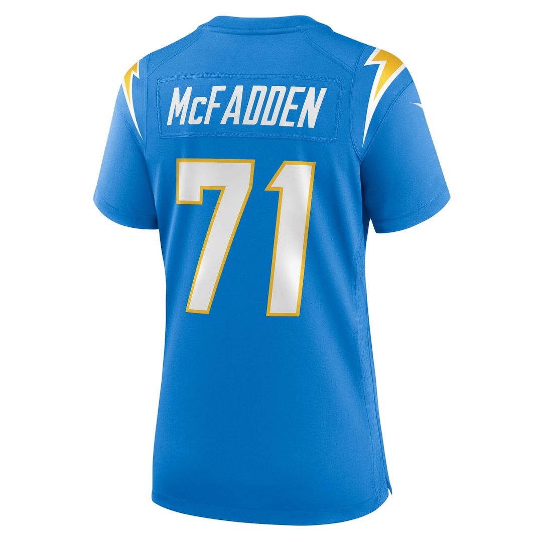McFadden Los Angeles Chargers Women's Team Jersey - Powder Blue