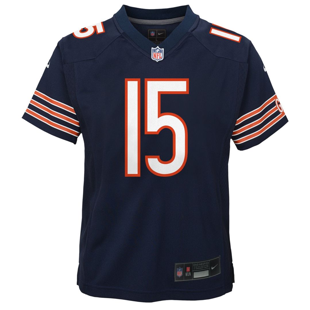 Rome Odunze Chicago Bears Youth Jersey - Navy