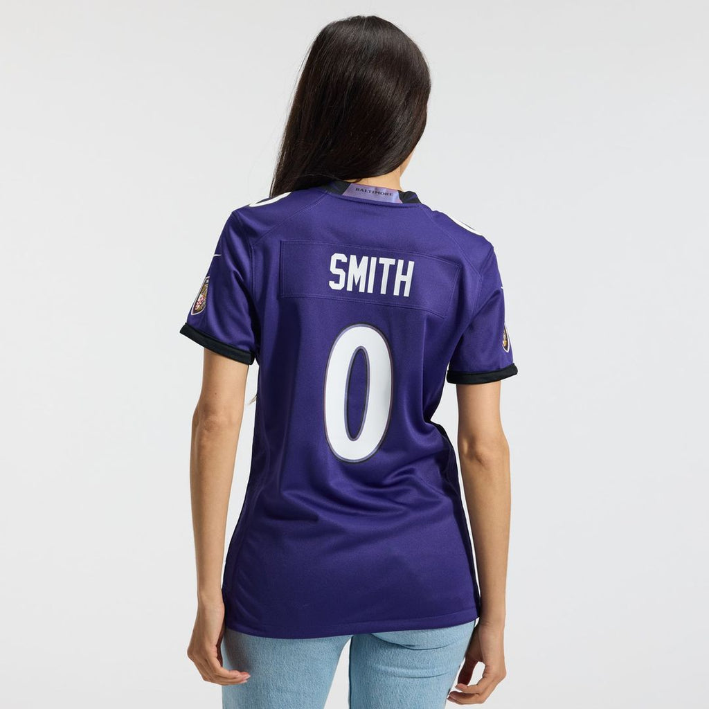 Roquan Smith Baltimore Ravens Women's Alternate Jersey - Black
