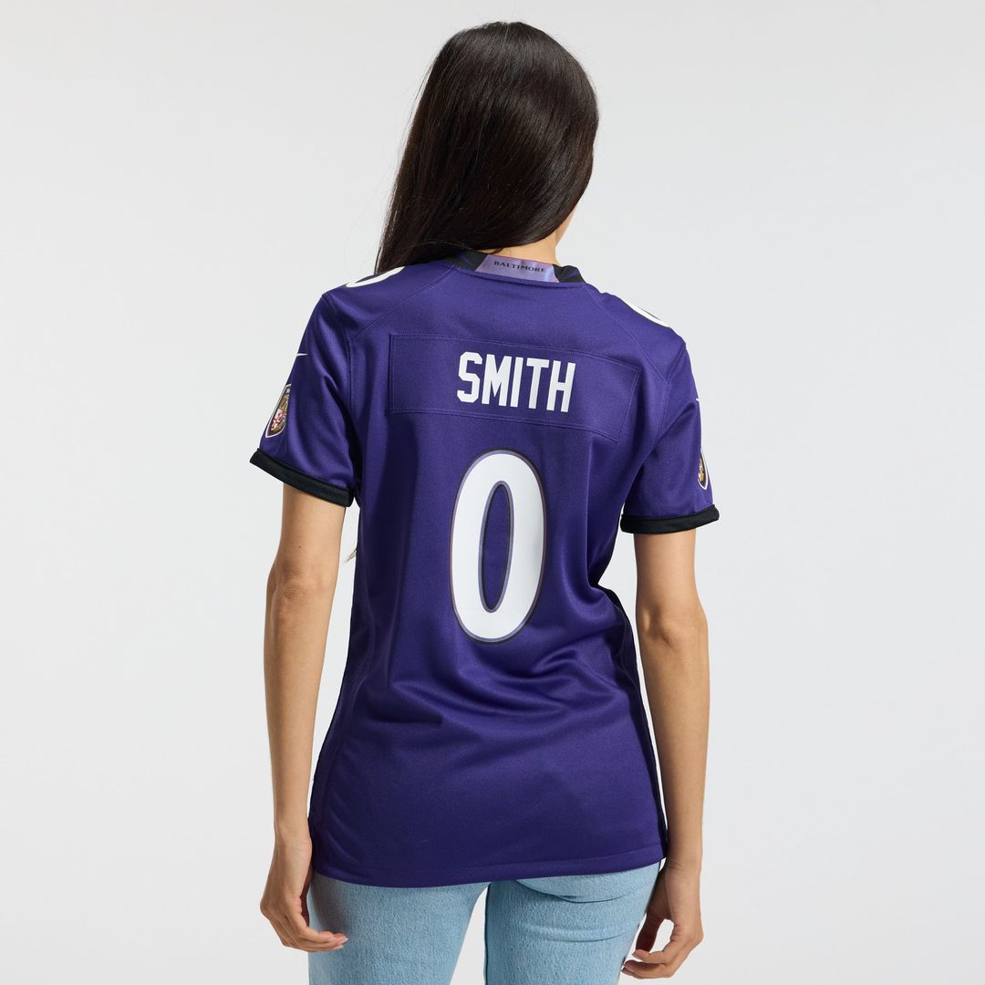 Roquan Smith Baltimore Ravens Women's Alternate Jersey - Black