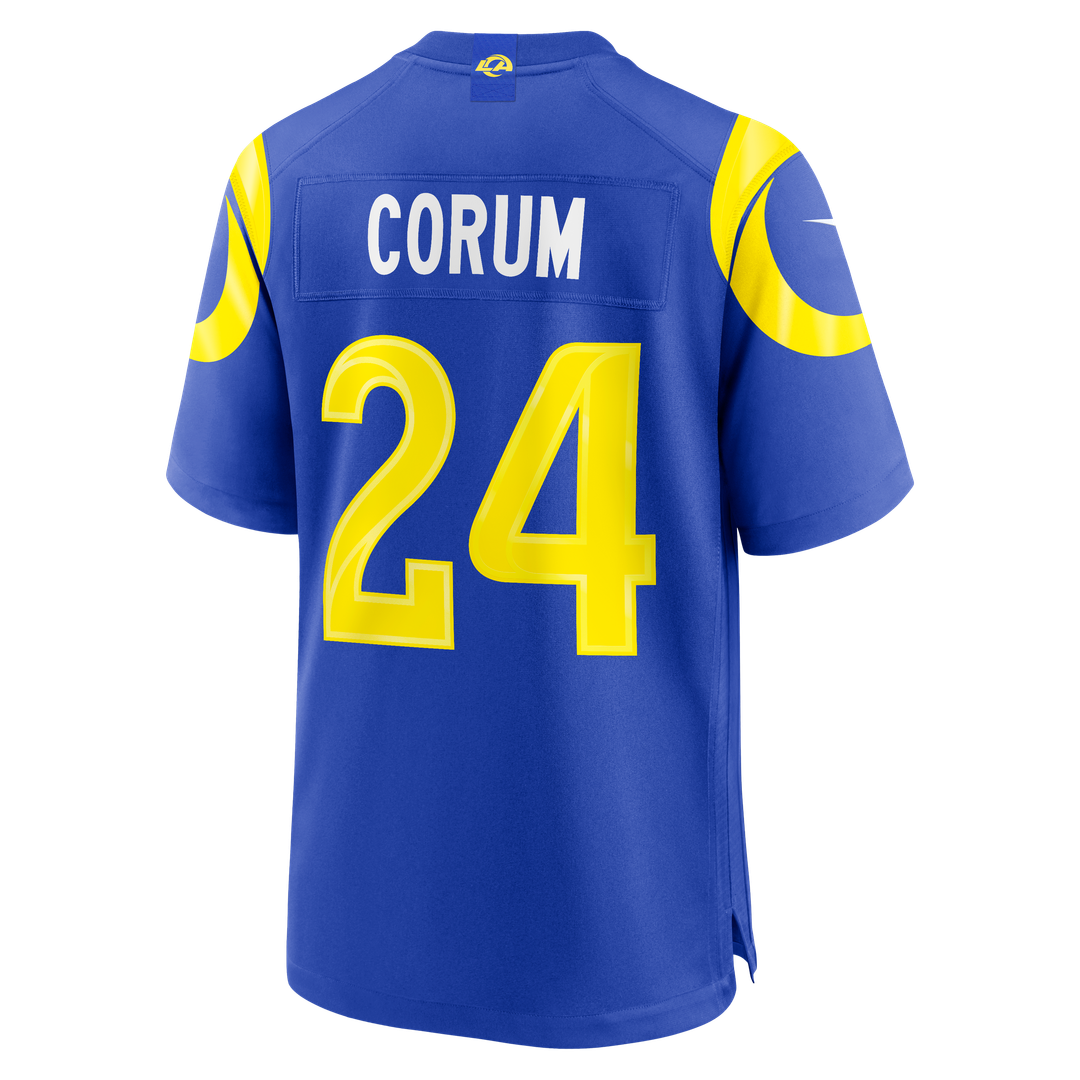Blake Corum Los Angeles Rams Jersey - Royal