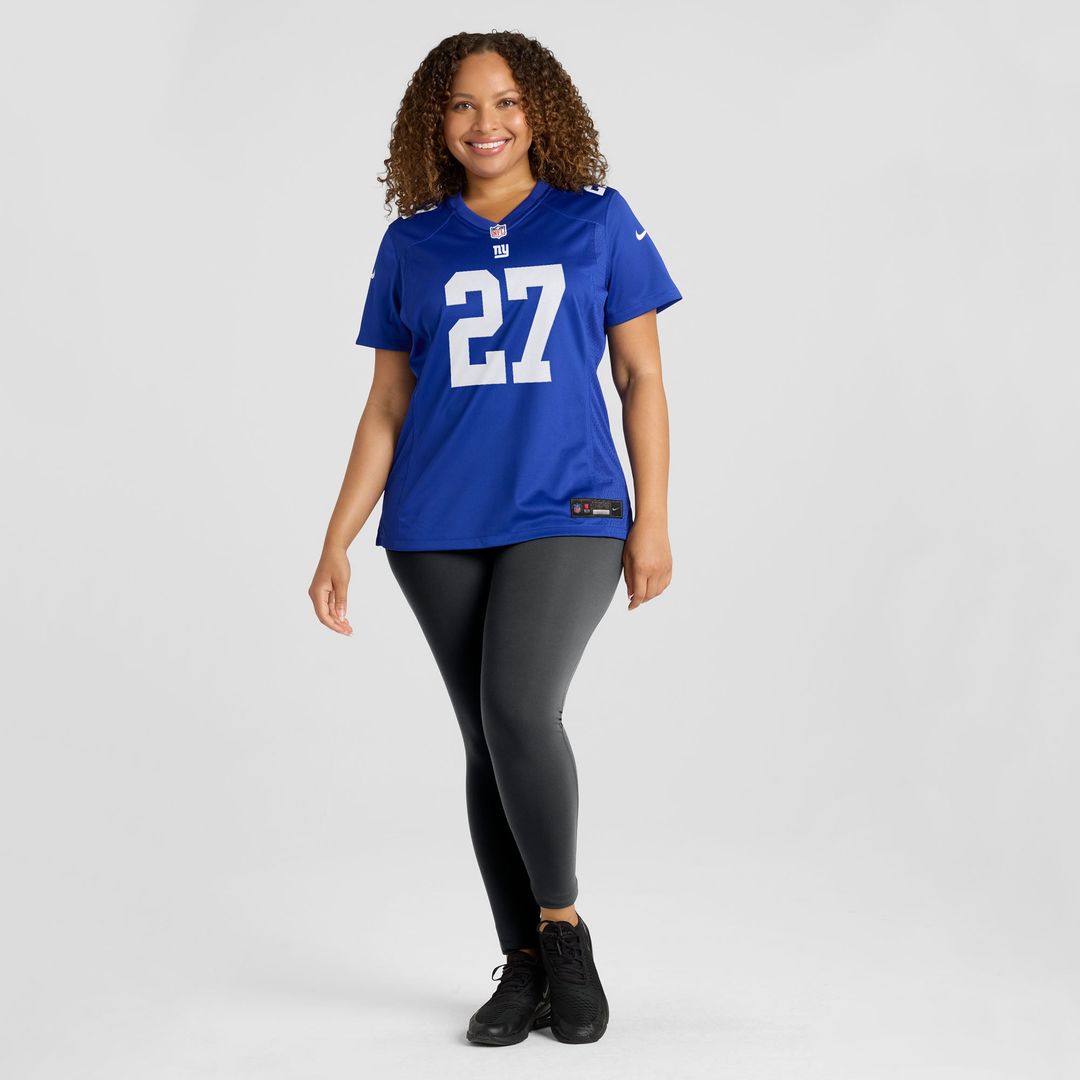 Tyler Nubin New York Giants Women's Team Jersey - Royal