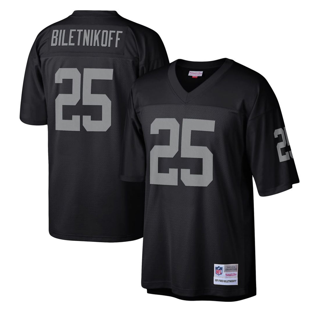 Fred Biletnikoff Las Vegas Raiders Legacy Jersey - Black