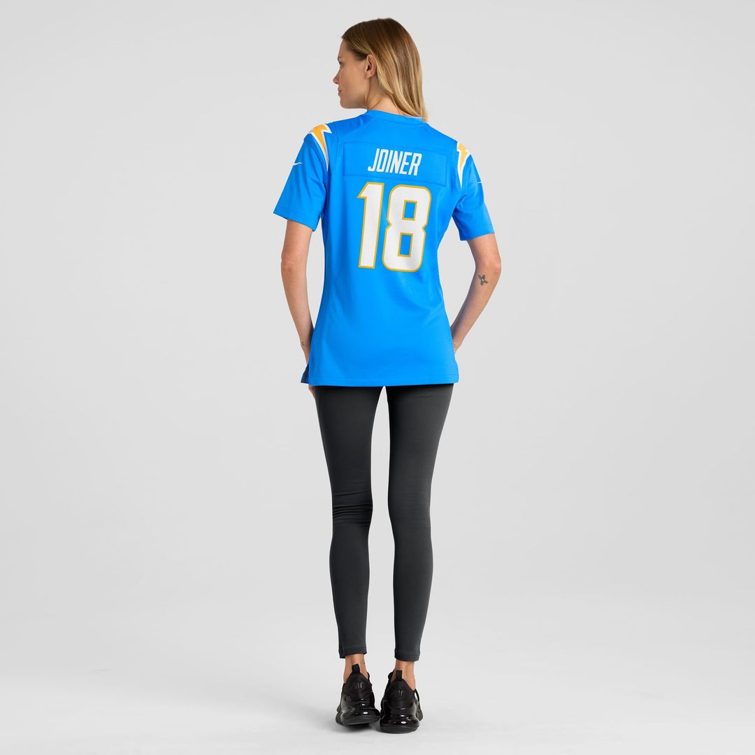 Charlie Joiner Los Angeles Chargers Women's Game Retired Player Jersey - Powder Blue