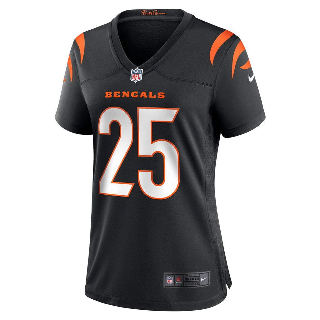 Tahj Brooks Cincinnati Bengals Women's Team Jersey - Black