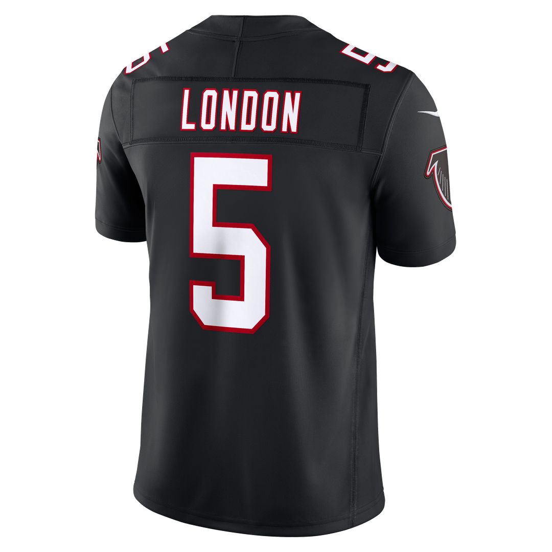 Drake London Atlanta Falcons Alternate Throwback Stitched Jersey - Black
