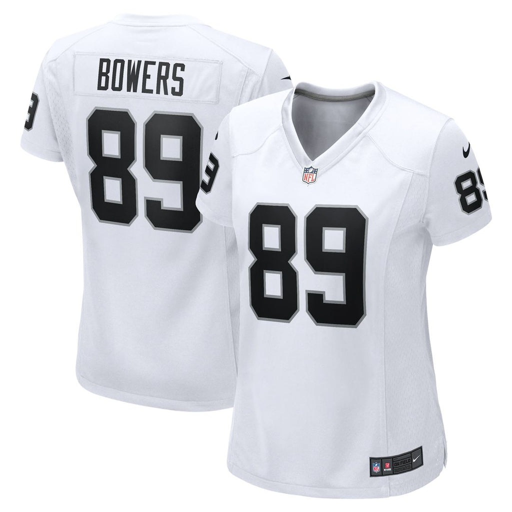 Brock Bowers Las Vegas Raiders Women's Jersey - White