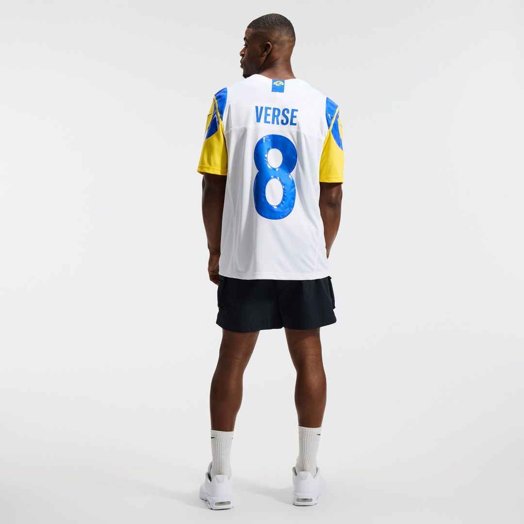 Jared Verse Los Angeles Rams Stitched Jersey - White