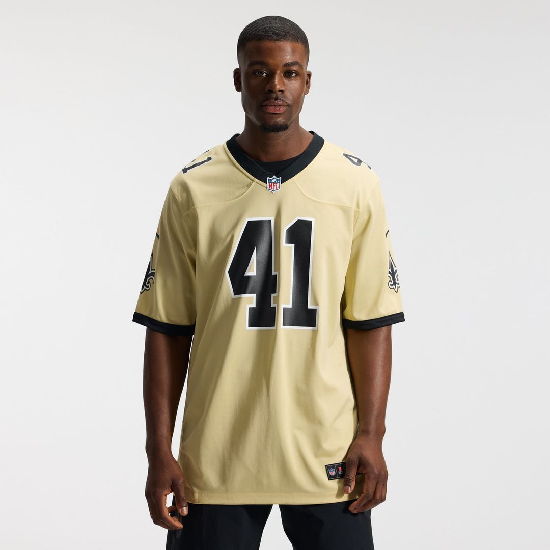 Alvin Kamara New Orleans Saints Gameday Golds Alternate Jersey - Gold