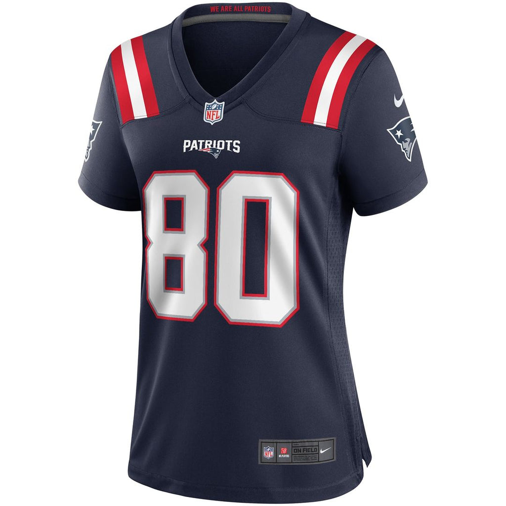 Troy Brown New England Patriots Women's Game Retired Player Jersey - Navy