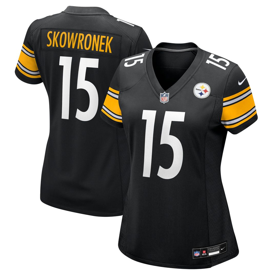 Ben Skowronek Pittsburgh Steelers Women's Team Jersey - Black