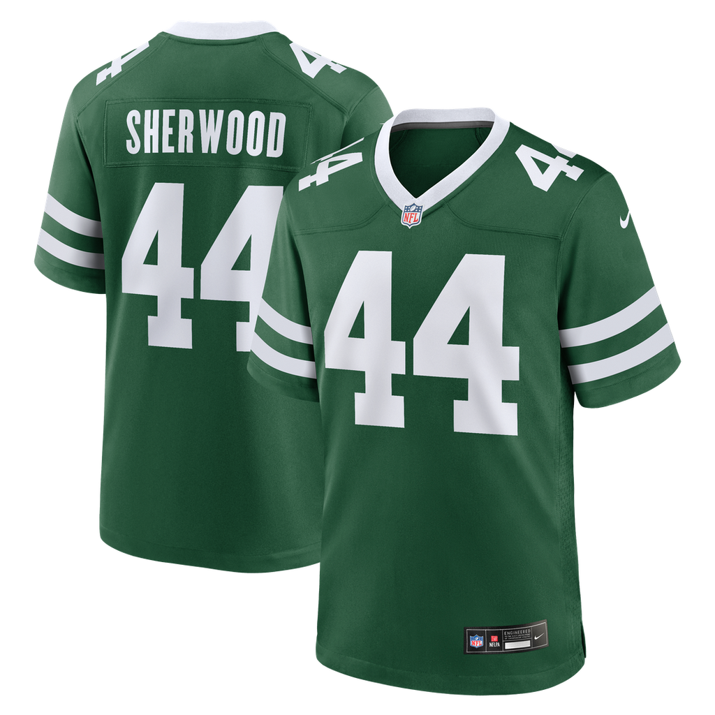 Jamien Sherwood New York Jets Team Jersey - Legacy Green