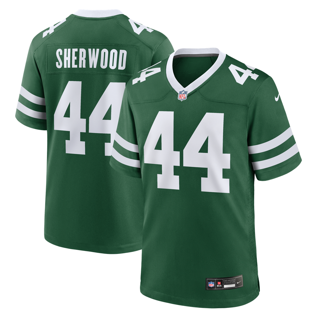 Jamien Sherwood New York Jets Team Jersey - Legacy Green