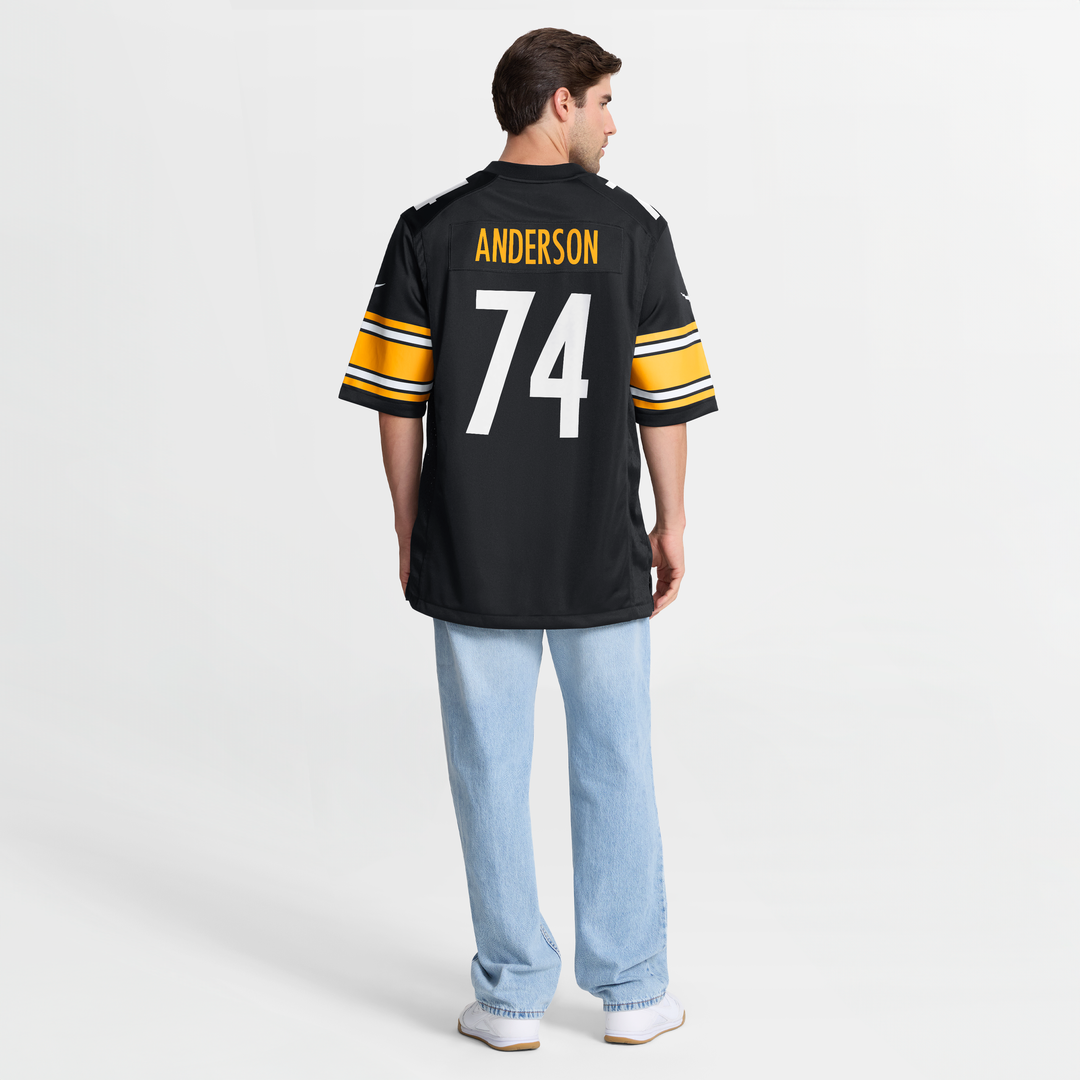 Spencer Anderson Pittsburgh Steelers Jersey - Black