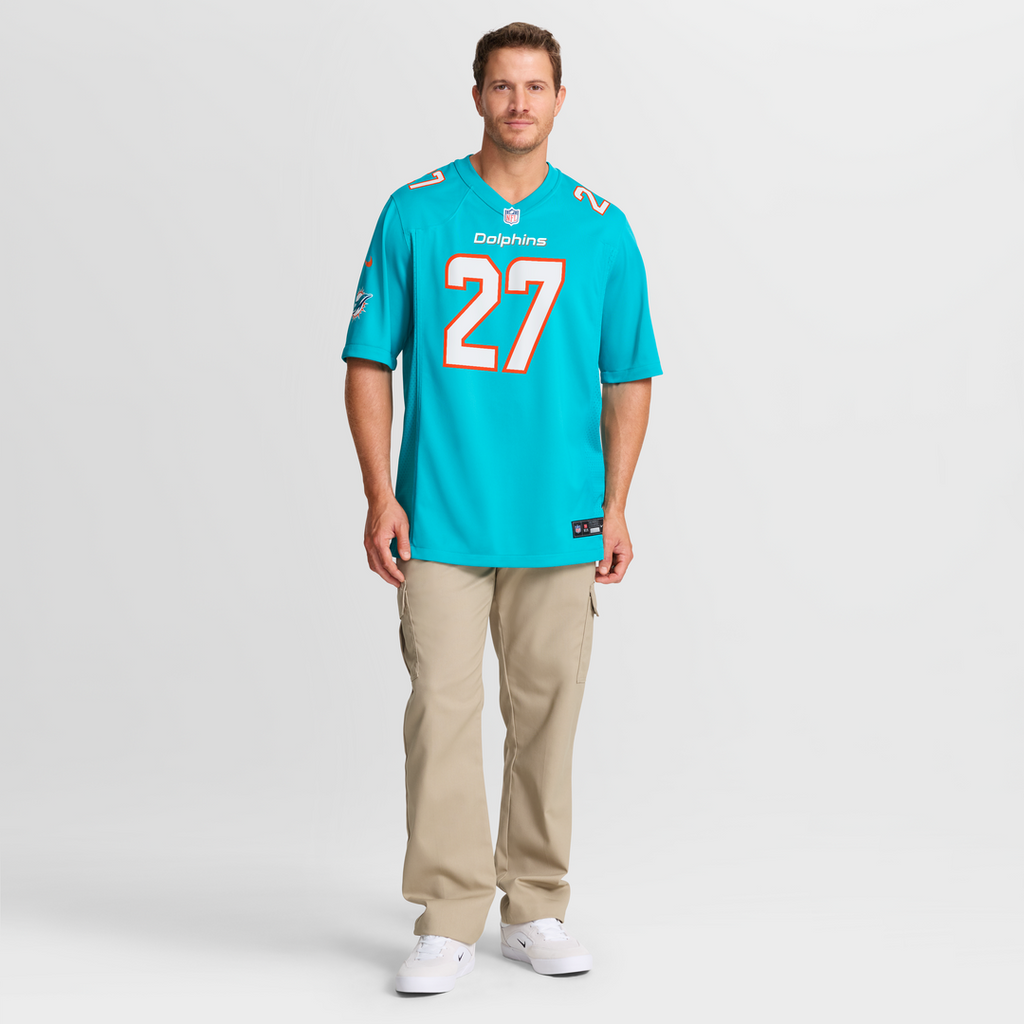 Ethan Bonner Miami Dolphins Jersey - Aqua