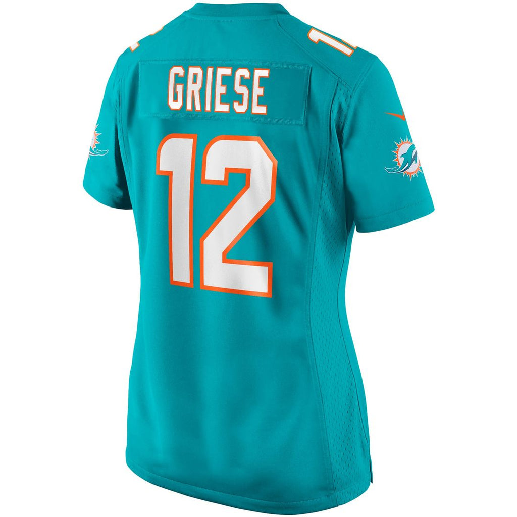 Bob Griese Miami Dolphins Women's Retired Player Jersey - White