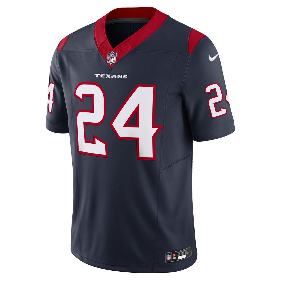 Derek Stingley Jr. Houston Texans Jersey - Navy