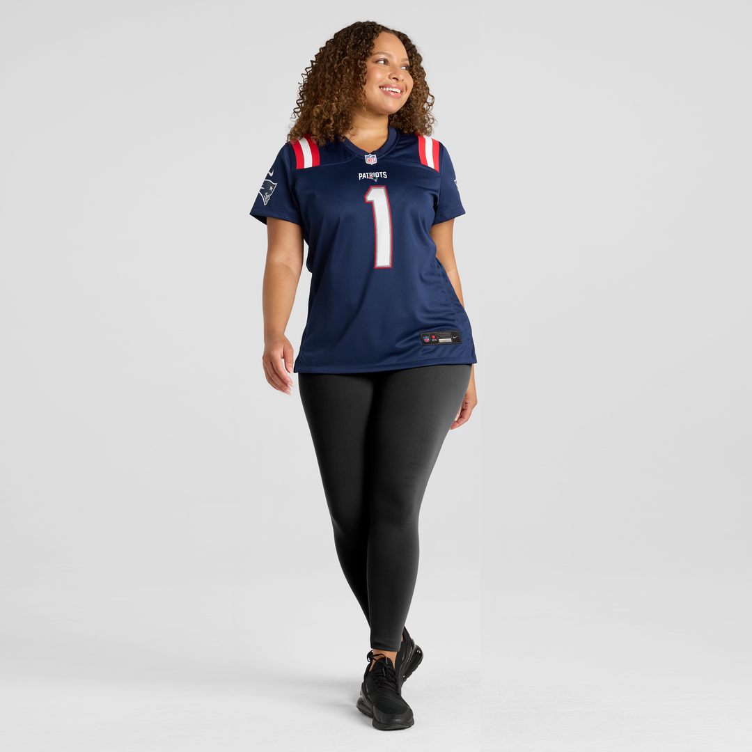 A.J. Brown New England Patriots Women's Jersey - Navy