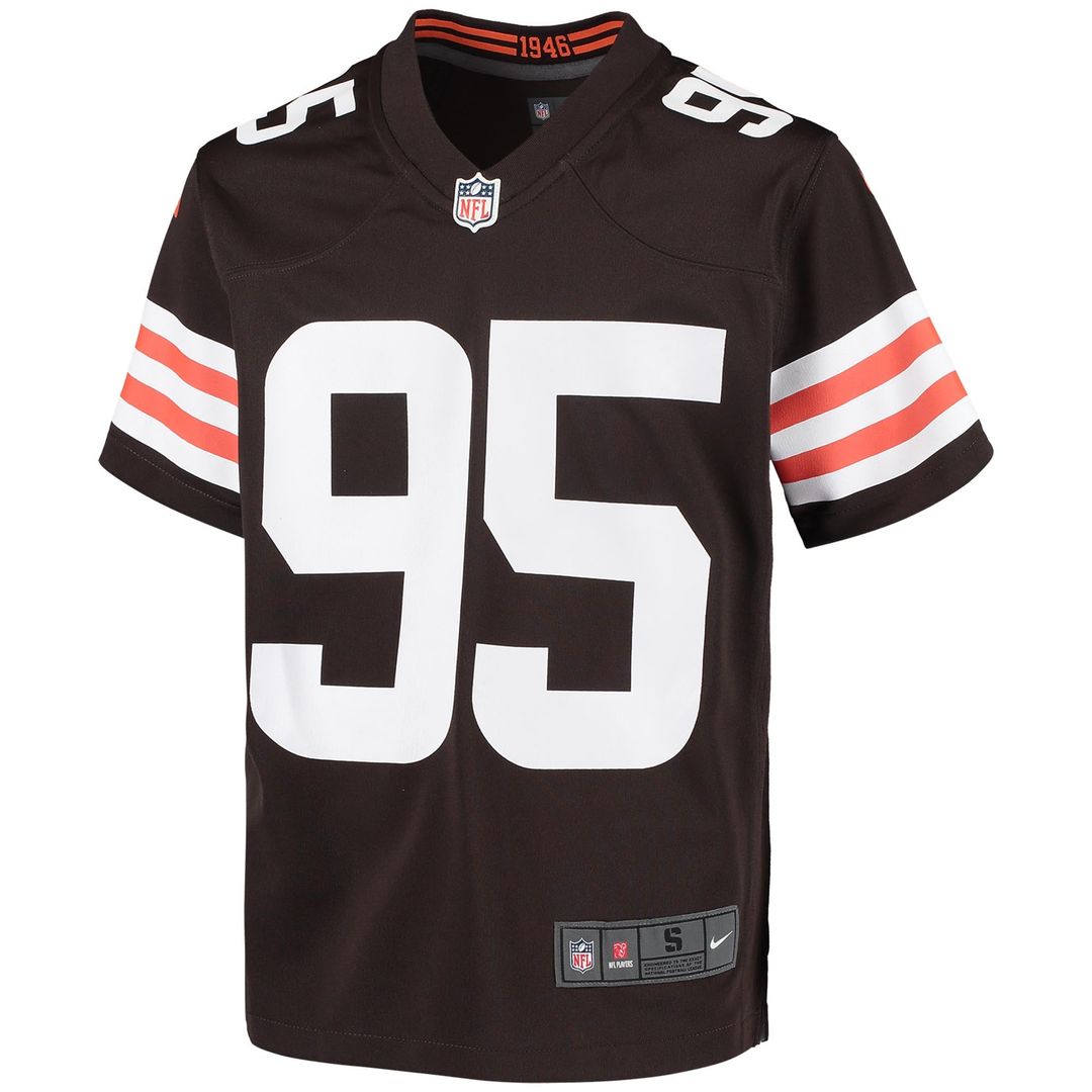 Myles Garrett Cleveland Browns Youth Jersey - Brown