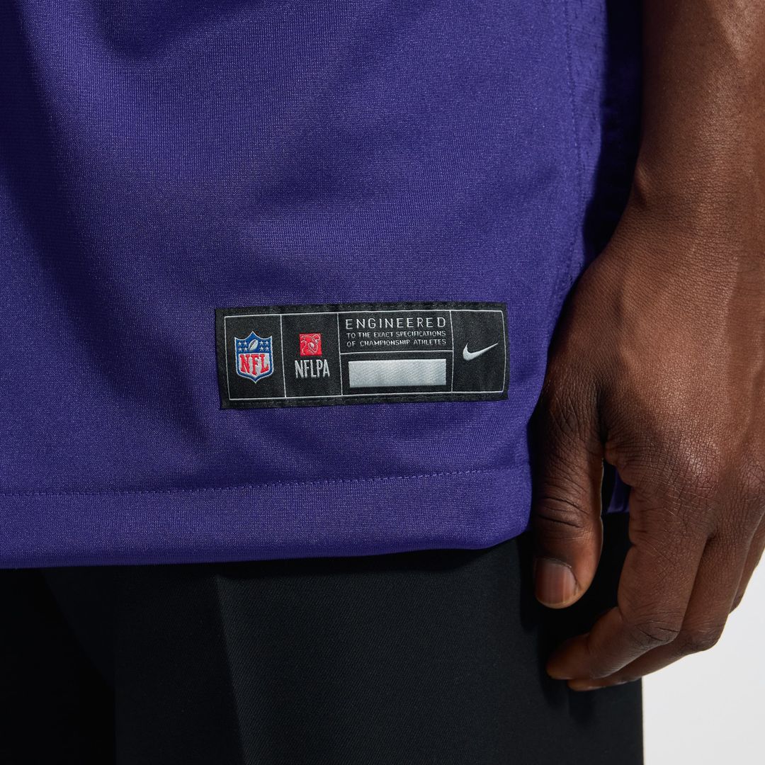 Kyle Hamilton Baltimore Ravens Team Jersey - Purple