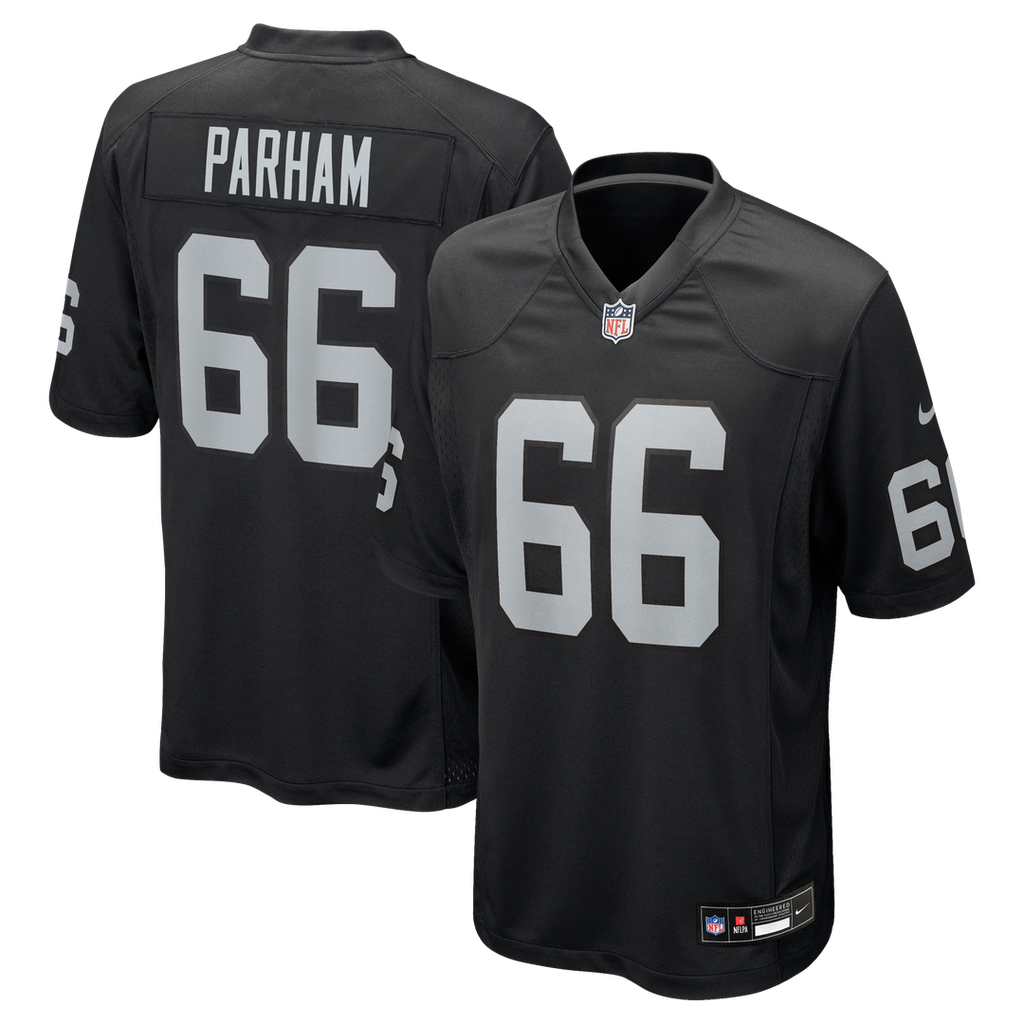 Dylan Parham Las Vegas Raiders Jersey - Black
