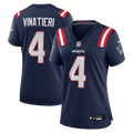 Adam Vinatieri New England Patriots Women's Team Retired Jersey - Navy