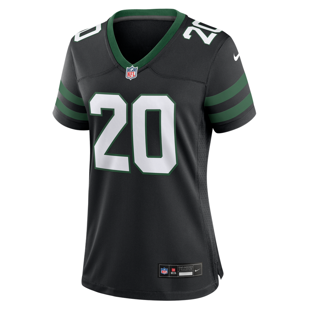Breece Hall New York Jets Women's Alternate Jersey - Legacy Black
