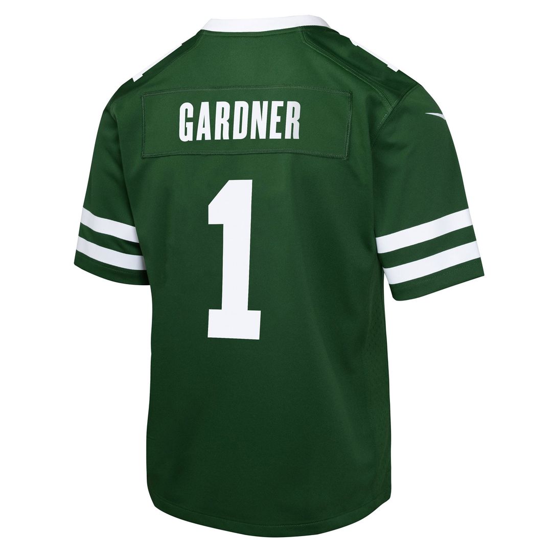 Ahmad Sauce Gardner New York Jets Youth Jersey - Green