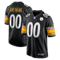 Pittsburgh Steelers Custom Jersey - Black