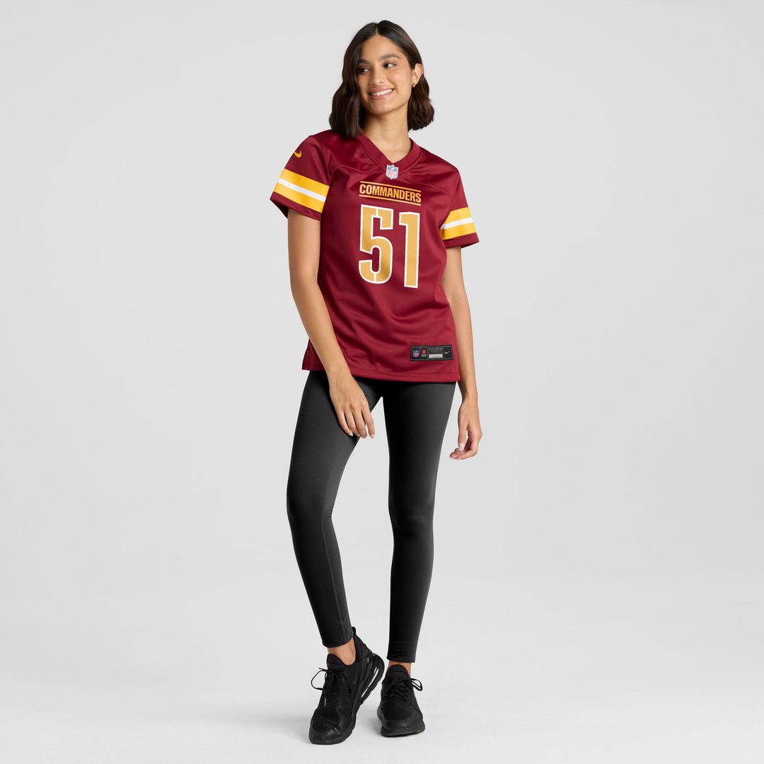 Ale Kaho Washington Commanders Women's Team Jersey - Burgundy
