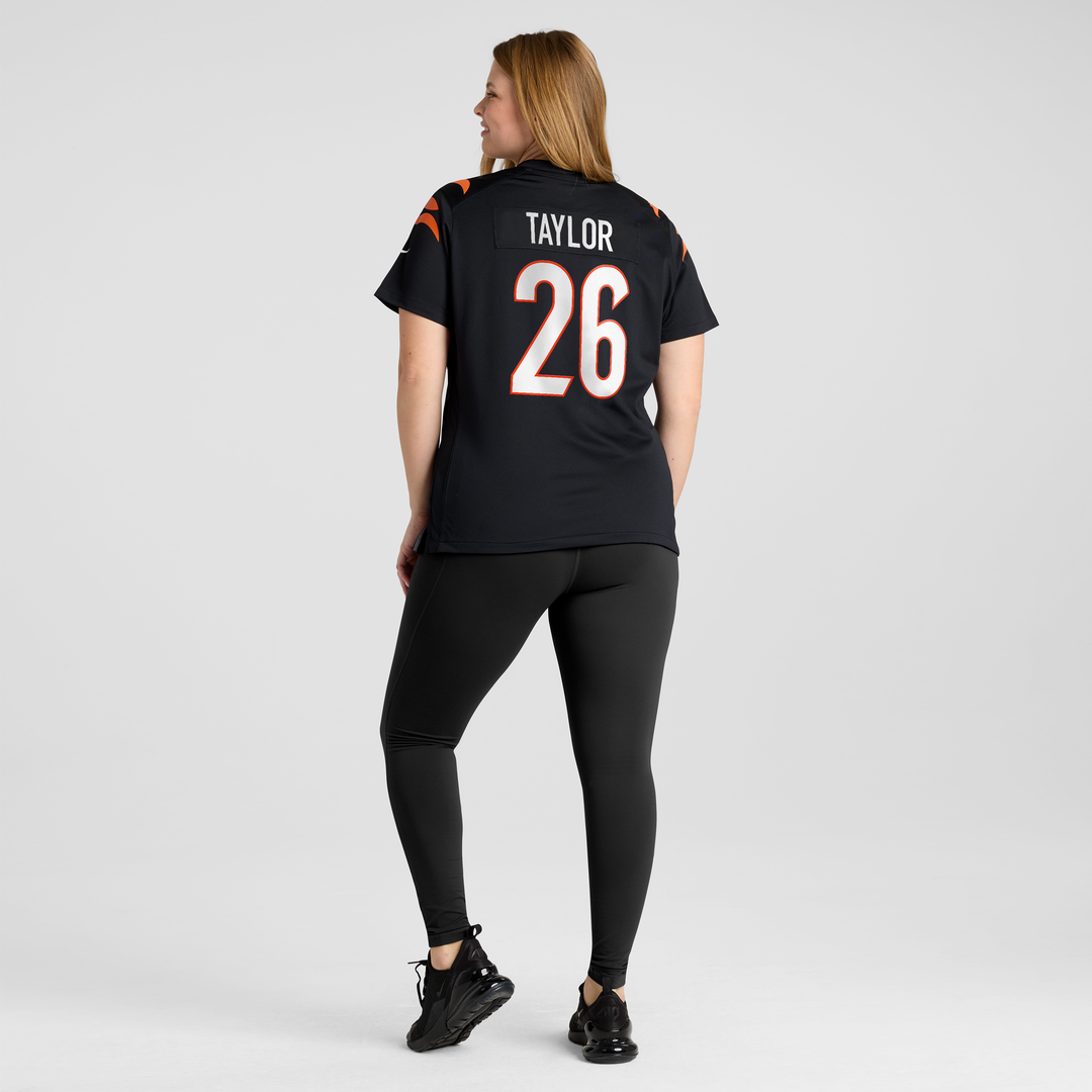 Ja'Sir Taylor Cincinnati Bengals Women's Team Jersey - Black