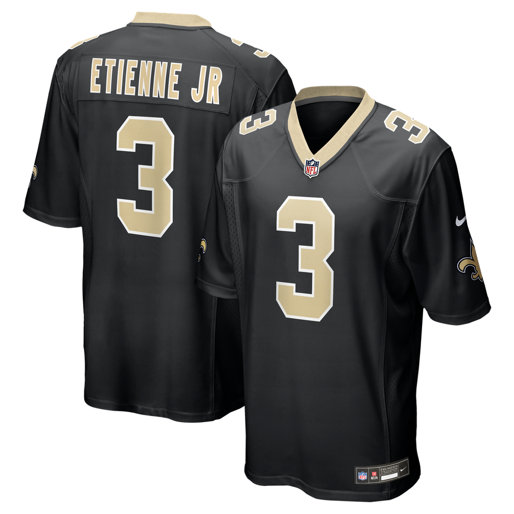 Travis Etienne Jr New Orleans Saints Youth Jersey - Black