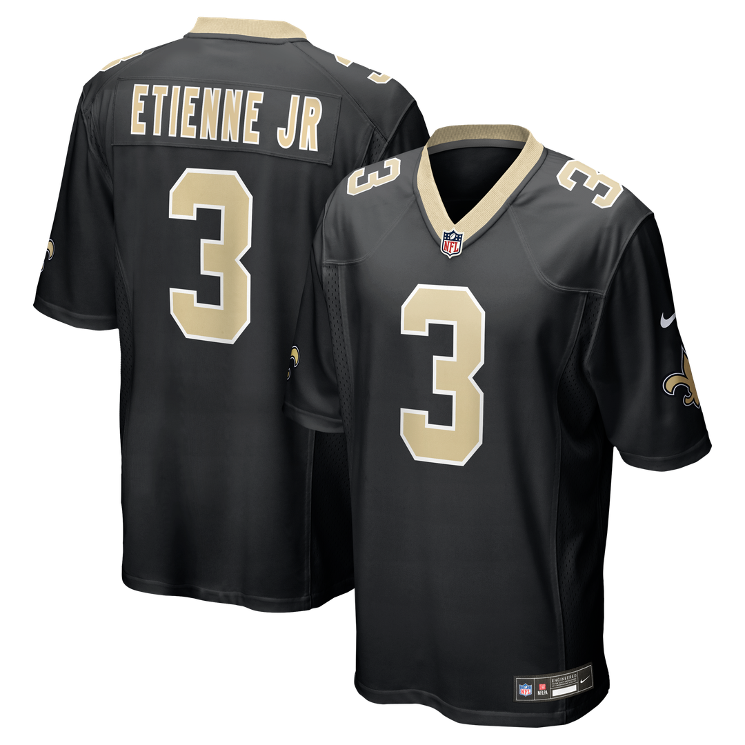 Travis Etienne Jr New Orleans Saints Youth Jersey - Black