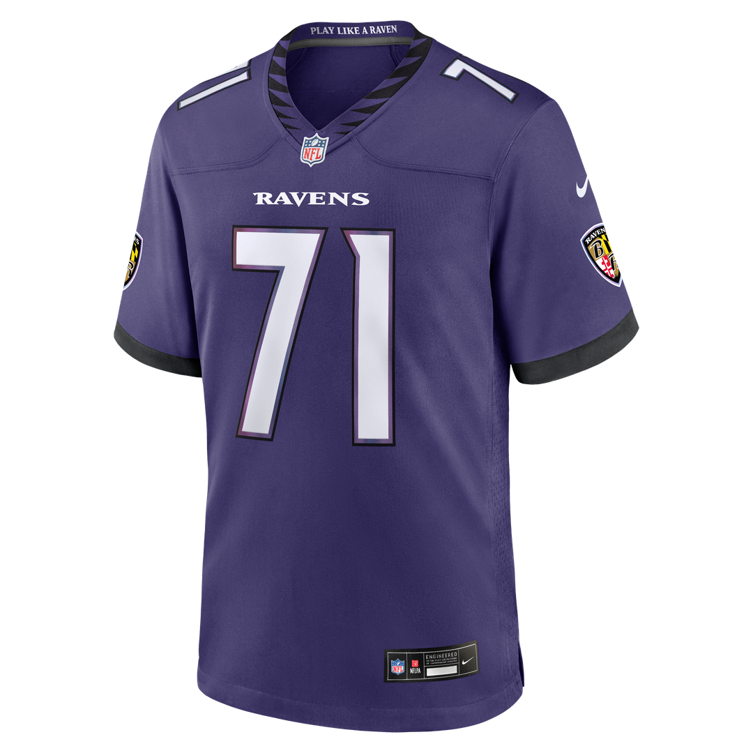 Olaivavega Ioane Baltimore Ravens Team Jersey - Purple