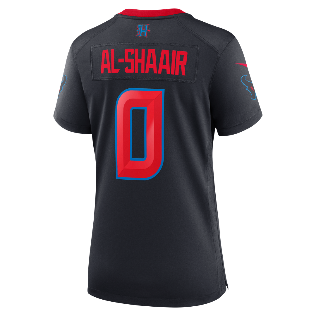 Azeez Al-Shaair Houston Texans Women's Alternate Jersey - Navy