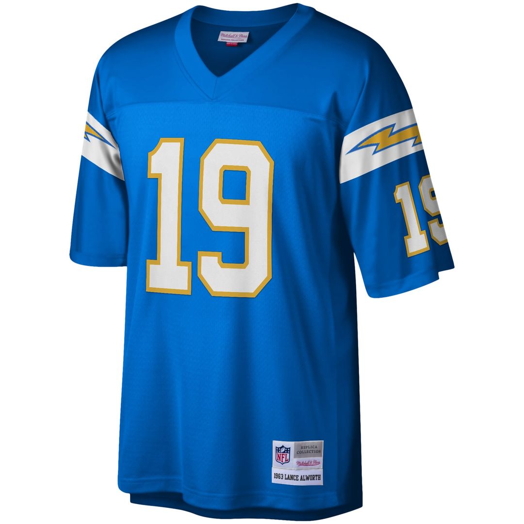Lance Alworth Los Angeles Chargers Legacy Jersey - Powder Blue