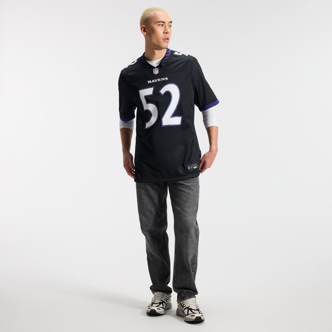 Ray Lewis Baltimore Ravens Alternate Retired Player Jersey - Black