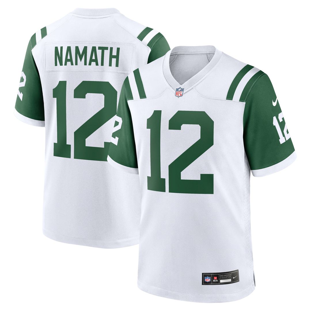 Joe Namath New York Jets Jersey - Legacy Green