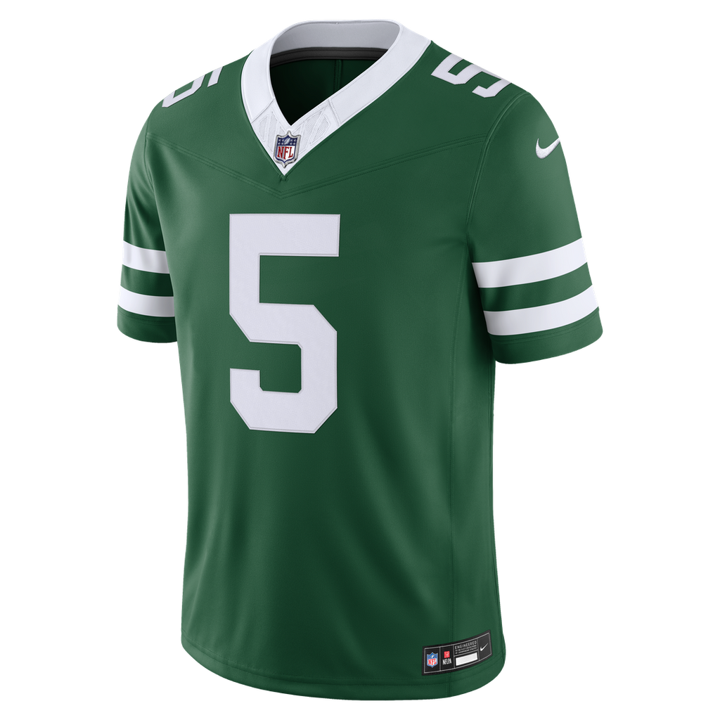 Garrett Wilson New York Jets Team Stitched Jersey - Legacy Green