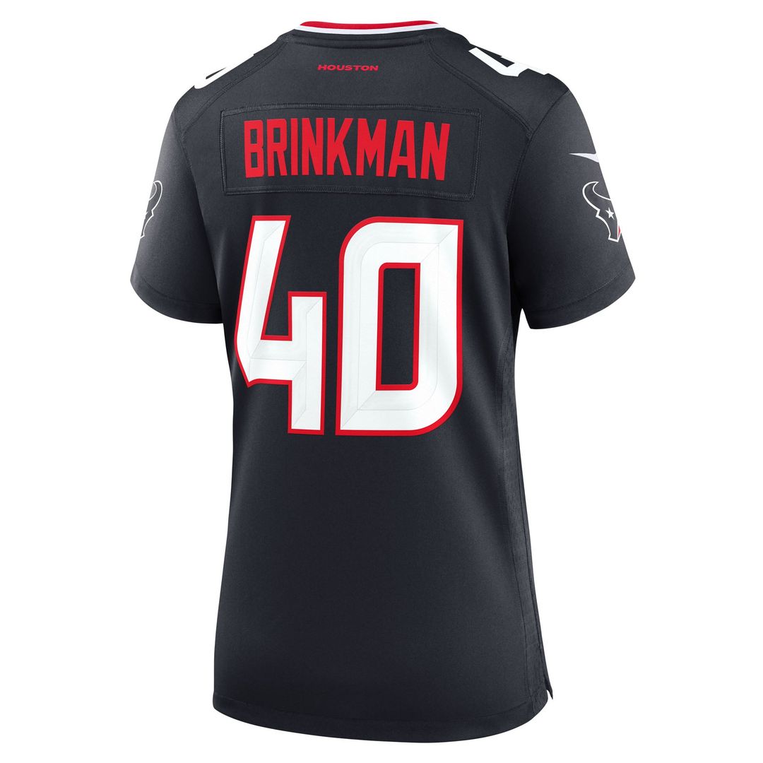 Austin Brinkman Houston Texans Women's Team Jersey - Navy